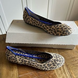 NWT Rothy’s The Flat Women’s Size 9 Spotted Leopard